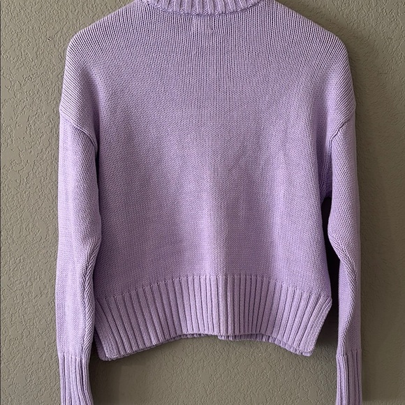 Lavender Women's Sweater - Picture 4 of 6